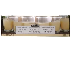 12 Ivory Glass Votive Candles By Ashland® Basic Elements™ 10 12 Ivory Glass Votive Candles By Ashland® Basic Elements™ -Home Sale Store 10136303