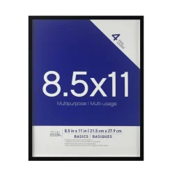 4 Pack Multipurpose 8.5" X 11" Wall Frames, Basics By Studio Décor® -Home Sale Store 10143299 2