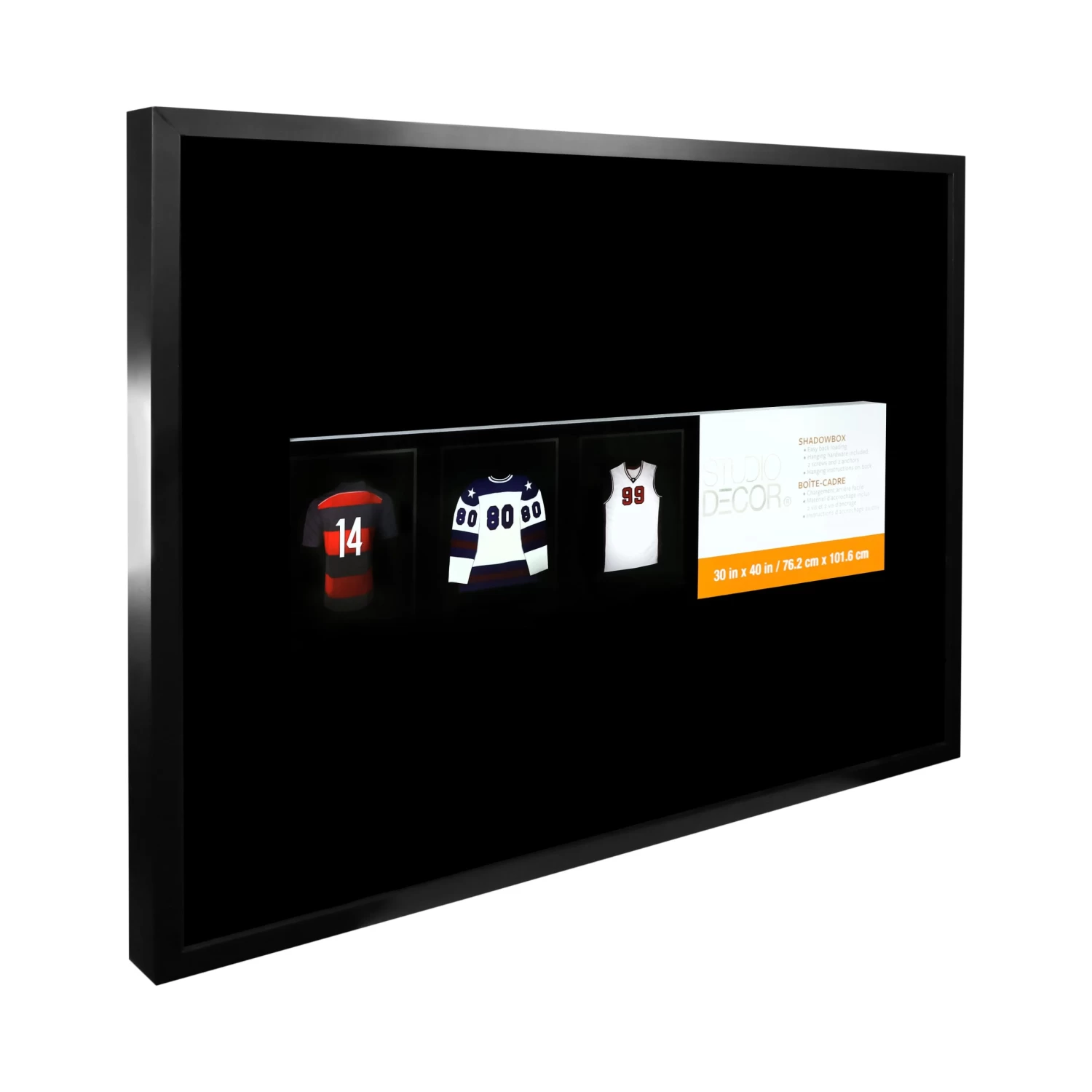 Black Large Shadow Box, 30" X 40" By Studio Décor® 2 Black Large Shadow Box, 30" X 40" By Studio Décor® - Image 2