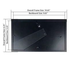 3 Opening Black Collage Frame With Mat, Simply Essentials™ By Studio Décor® -Home Sale Store 10193990 4