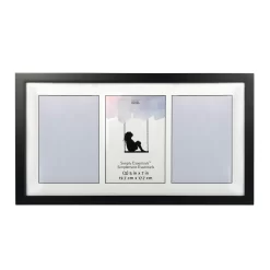 3 Opening Black Collage Frame With Mat, Simply Essentials™ By Studio Décor®