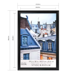Black Poster Frame, Stockholm™ By Studio Décor® -Home Sale Store 10256678 4