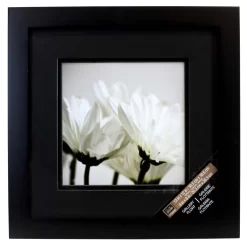 Home Sale Store 46 Black Square Gallery Wall Frame With Black Double Mat By Studio Décor®