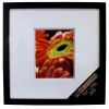 Black Square Gallery Wall Frame With Double Mat By Studio Décor®