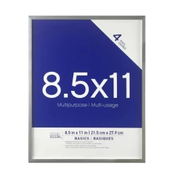 4 Pack Multipurpose 8.5" X 11" Wall Frames, Basics By Studio Décor® -Home Sale Store 10274967 2