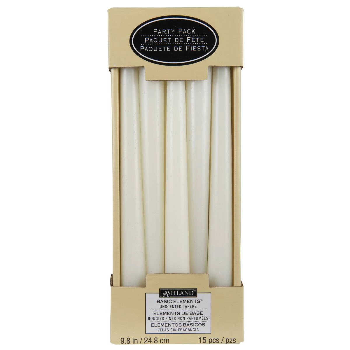 Ashland® Taper Candles Party Pack 1 Ashland® Taper Candles Party Pack