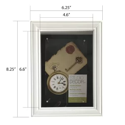 White Shadow Box By Studio Décor® -Home Sale Store 10322046 4 scaled