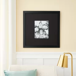 Black Square Gallery Wall Frame With Black Double Mat By Studio Décor® -Home Sale Store 10347266 20 scaled