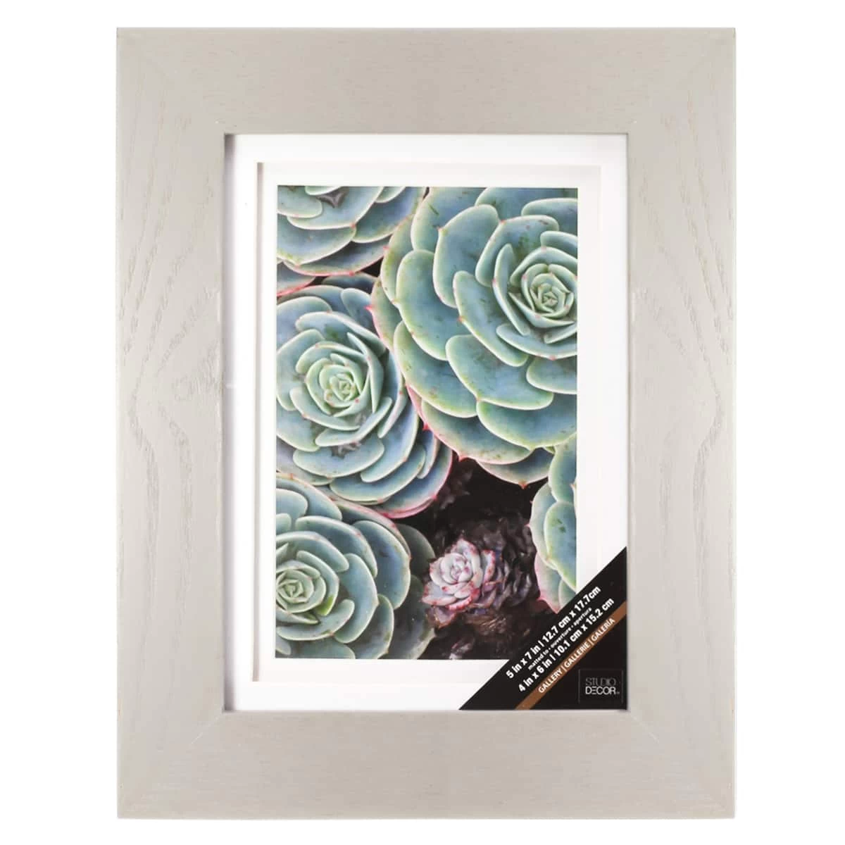 Grey Gallery Frame With Double Mat By Studio Décor® 10 Grey Gallery Frame With Double Mat By Studio Décor® - Image 10