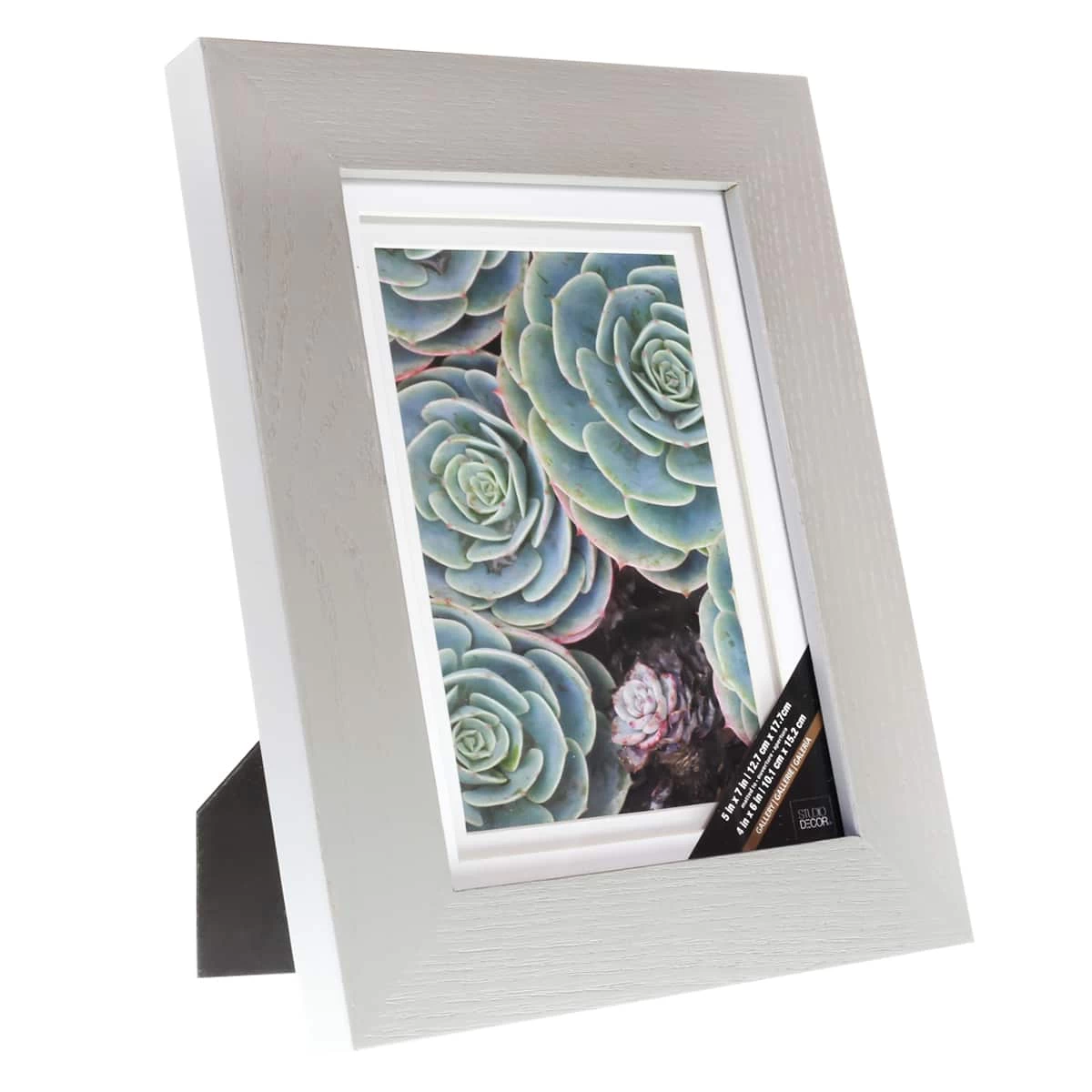 Grey Gallery Frame With Double Mat By Studio Décor® 13 Grey Gallery Frame With Double Mat By Studio Décor® - Image 13