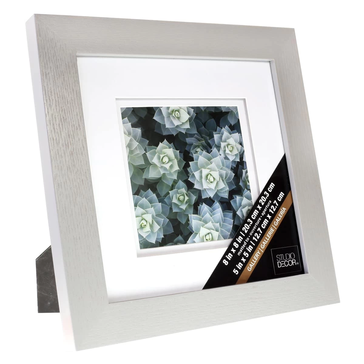 Grey Gallery Frame With Double Mat By Studio Décor® 4 Grey Gallery Frame With Double Mat By Studio Décor® - Image 4