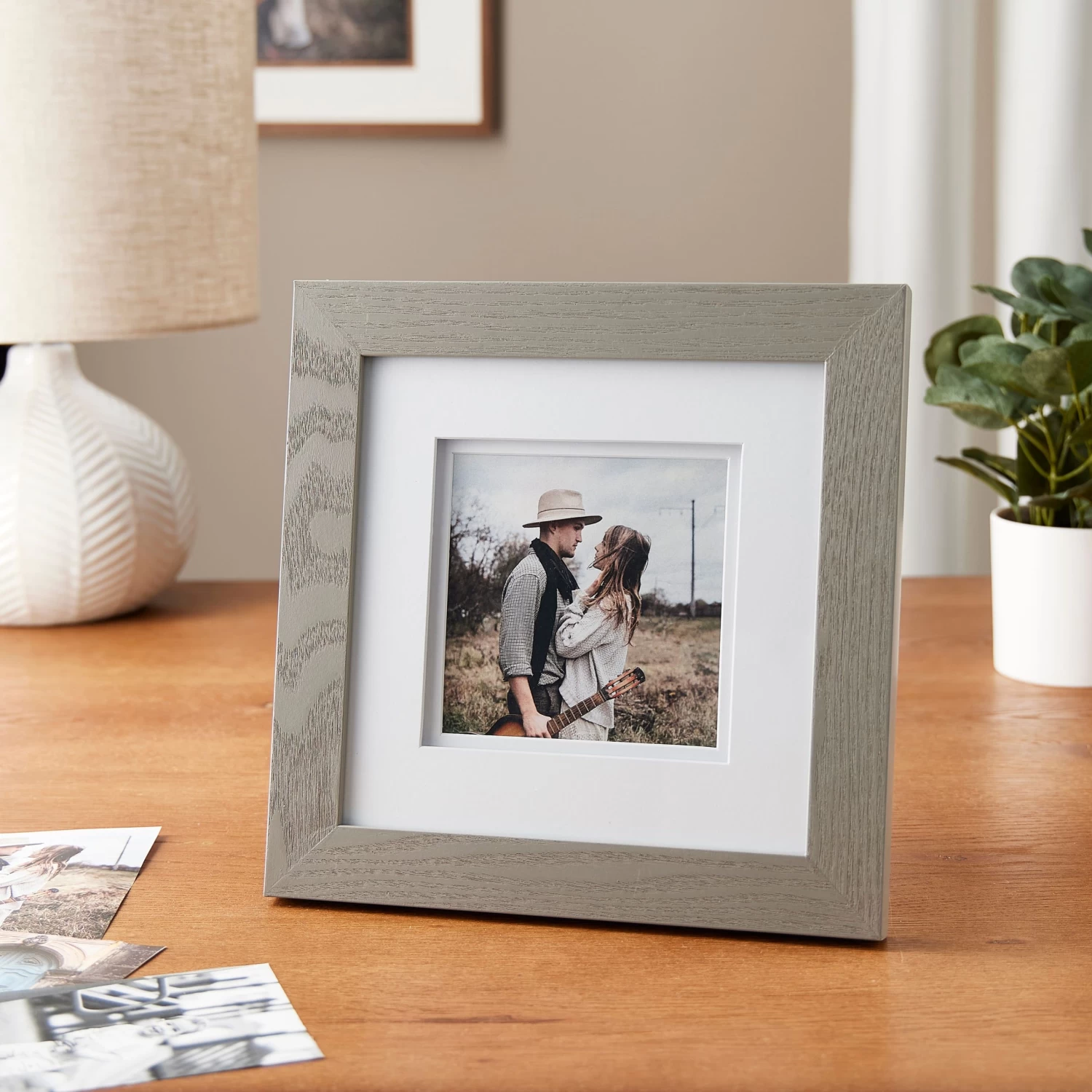 Grey Gallery Frame With Double Mat By Studio Décor® 2 Grey Gallery Frame With Double Mat By Studio Décor® - Image 2