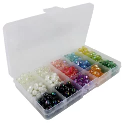 Bead Landing™ Faceted Aurora Borealis Crafting Beads Box -Home Sale Store 10392609 2