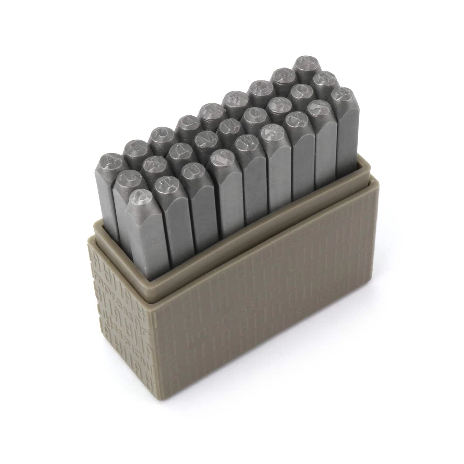 ImpressArt® Basic Uppercase Typewriter Letter Stamps, 3mm 1 ImpressArt® Basic Uppercase Typewriter Letter Stamps, 3mm