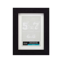 Black Belmont Frame With Mat By Studio Décor® -Home Sale Store 10467527
