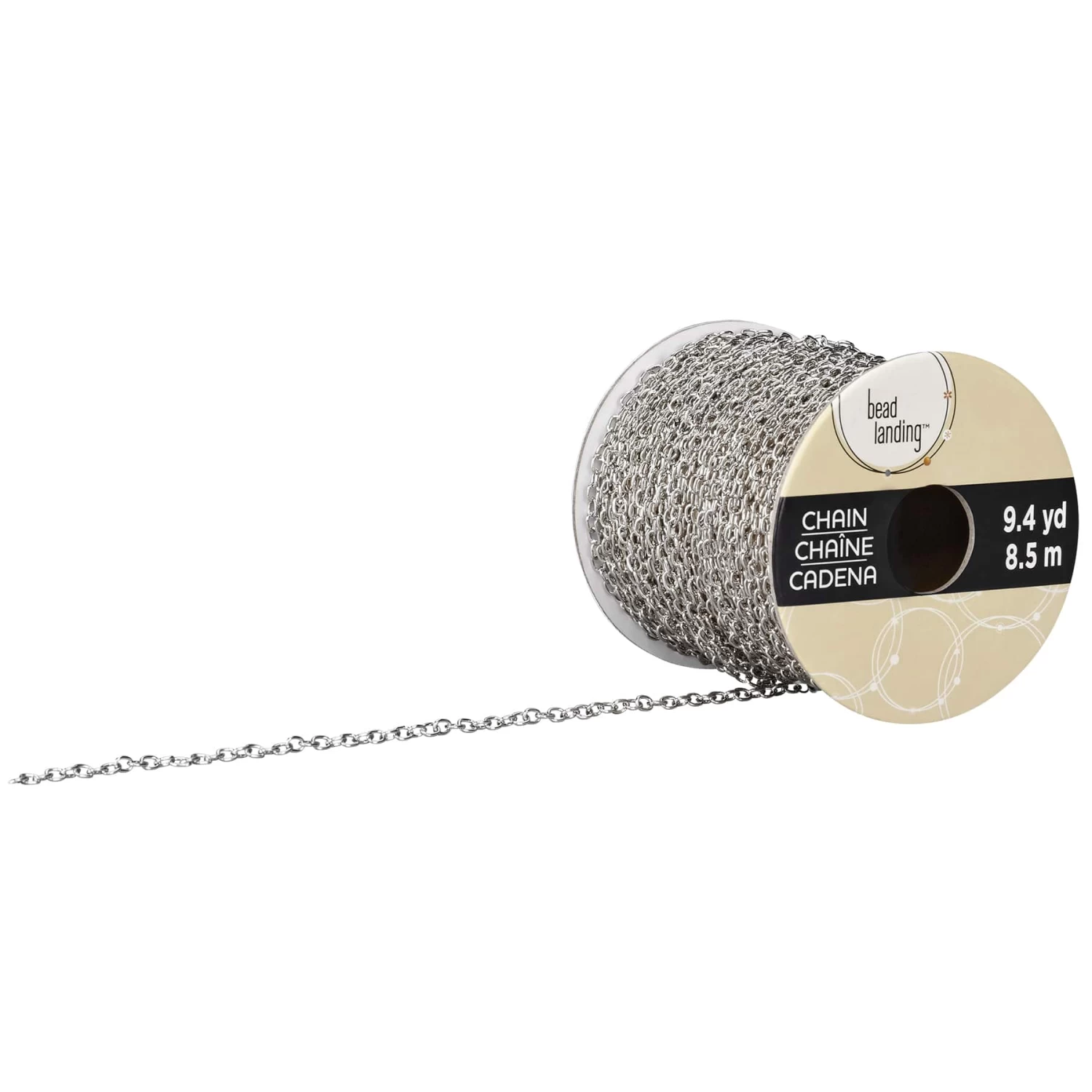 9.4 Yd. Rhodium Chain Spool By Bead Landing™ 2 9.4 Yd. Rhodium Chain Spool By Bead Landing™ - Image 2
