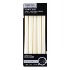 Basic Elements™ Ivory Unscented Taper Party Pack By Ashland®