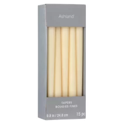 Basic Elements™ Ivory Unscented Taper Party Pack By Ashland® -Home Sale Store 10470045 30 scaled