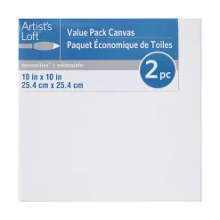 12 Packs: 2 Ct. (24 Total) Value Pack Canvas, By Artist's Loft® Necessities™ -Home Sale Store 10473157 1
