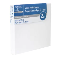 12 Packs: 2 Ct. (24 Total) Value Pack Canvas, By Artist's Loft® Necessities™ -Home Sale Store 10473157 2