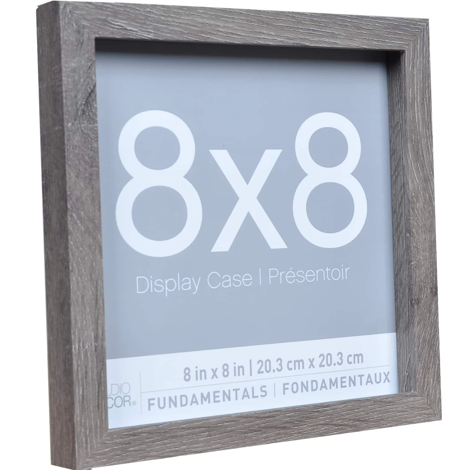 3-Pack Gray 8" X 8" Shadow Boxes, Fundamentals By Studio Décor® 3 3-Pack Gray 8" X 8" Shadow Boxes, Fundamentals By Studio Décor® - Image 3