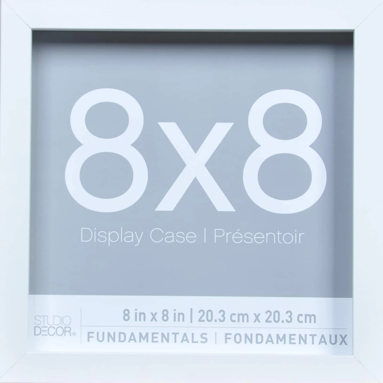 3-Pack White 8" X 8" Shadow Boxes, Fundamentals By Studio Décor® 4 3-Pack White 8" X 8" Shadow Boxes, Fundamentals By Studio Décor® - Image 4