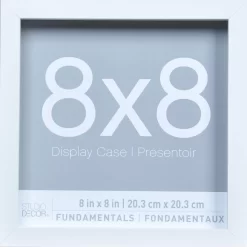 12 Packs: 3 Ct. (36 Total) White 8" X 8" Shadow Boxes, Fundamentals By Studio Décor® -Home Sale Store 10500651