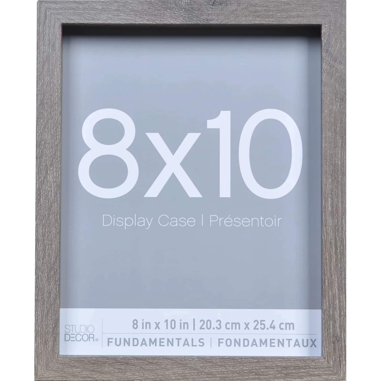 3-Pack Gray 8" X 10" Shadow Boxes, Fundamentals By Studio Décor® 4 3-Pack Gray 8" X 10" Shadow Boxes, Fundamentals By Studio Décor® - Image 4