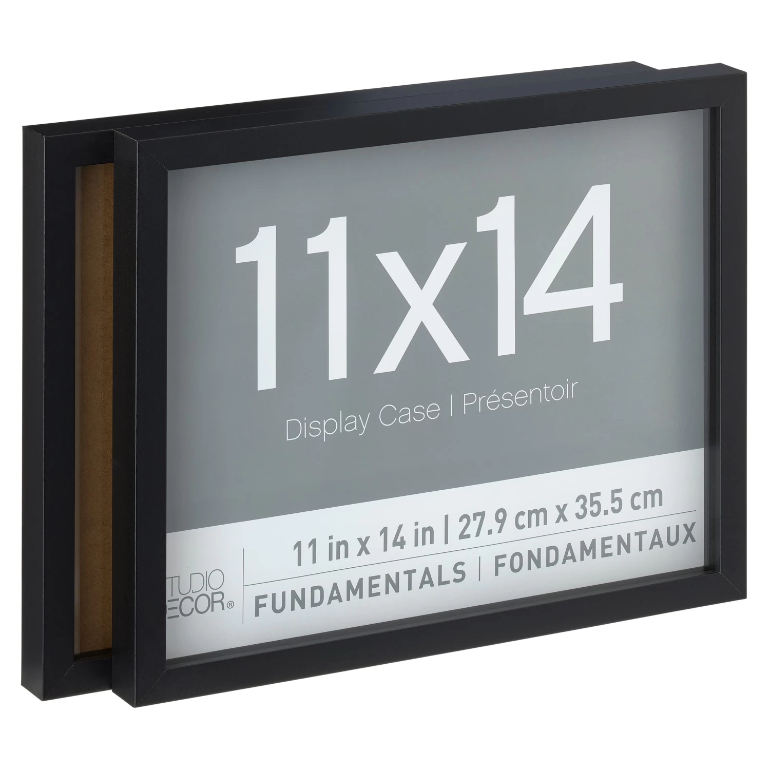 2-Pack Black 11" X 14" Shadow Boxes, Fundamentals By Studio Décor® 1 2-Pack Black 11" X 14" Shadow Boxes, Fundamentals By Studio Décor®