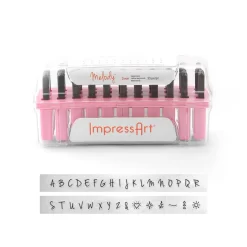 ImpressArt® Melody™ Mid-Range Metal Stamps, Uppercase Letters -Home Sale Store 10505635