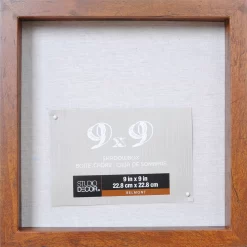 Honey Belmont Shadow Box By Studio Décor®