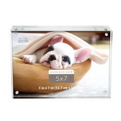 Clear Acrylic Block Frame, Expressions™ By Studio Décor® -Home Sale Store 10510981 5