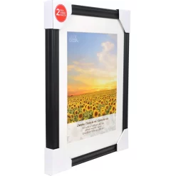 2 Black Frames With Mat, 11" X 14", Lifestyles By Studio Décor® -Home Sale Store 10536725 2