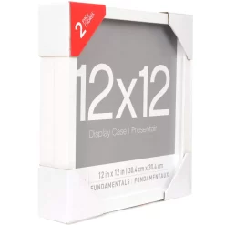 2-Pack White 12" X 12" Shadow Boxes, Fundamentals By Studio Décor® -Home Sale Store 10545050 2 r