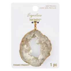 Signature Color Shop White Druzy Quartz Pendant By Bead Landing™ 5 Signature Color Shop White Druzy Quartz Pendant By Bead Landing™ -Home Sale Store 10549055