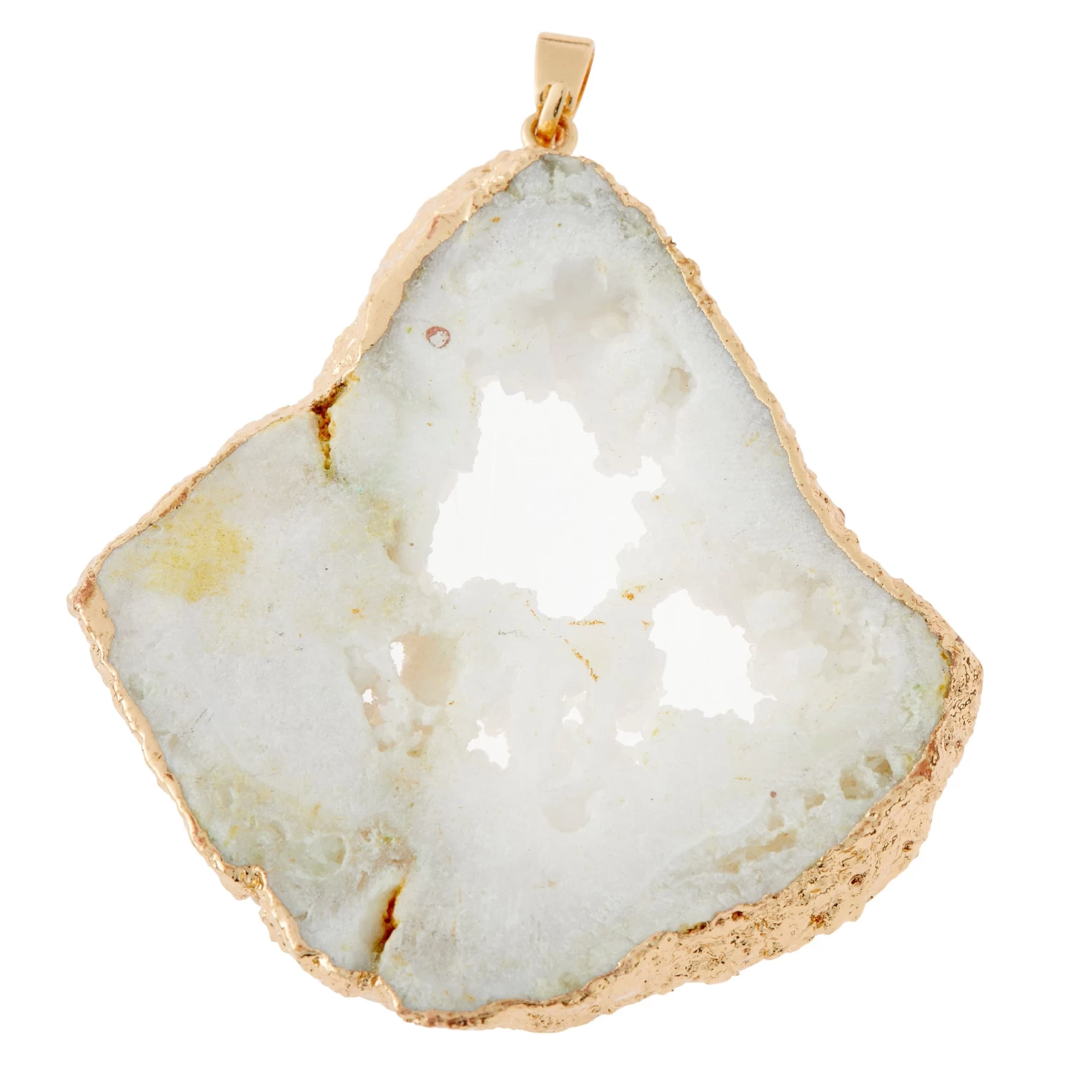 Signature Color Shop White Druzy Quartz Pendant By Bead Landing™ 1 Signature Color Shop White Druzy Quartz Pendant By Bead Landing™