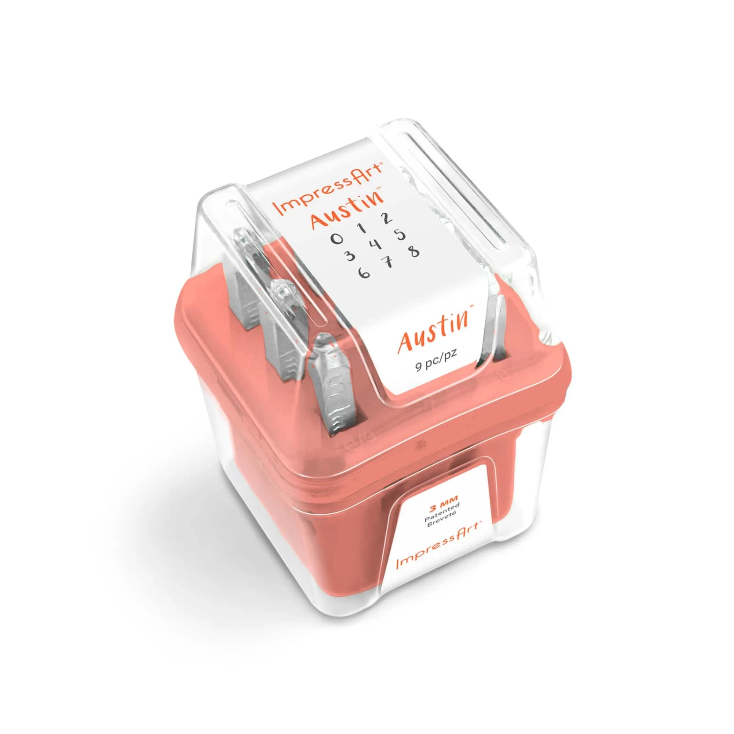 ImpressArt® Austin™ Number Metal Stamp Set 4 ImpressArt® Austin™ Number Metal Stamp Set - Image 4