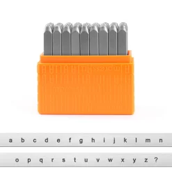 ImpressArt® Lowercase Sans Serif Letter Metal Stamp Set