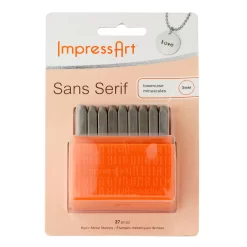 ImpressArt® Lowercase Sans Serif Letter Metal Stamp Set -Home Sale Store 10581340 30 scaled