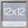 2 Pack Gray Fundamentals 12" X 12" Shadowbox By Studio Décor®