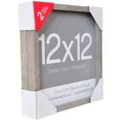 2 Pack Gray Fundamentals 12" X 12" Shadowbox By Studio Décor® -Home Sale Store 10609860 6