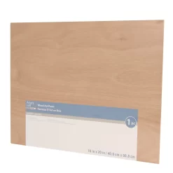 12 Pack: 16" X 20" Unfinished Wood Art Panel By Artist's Loft™ Necessities™