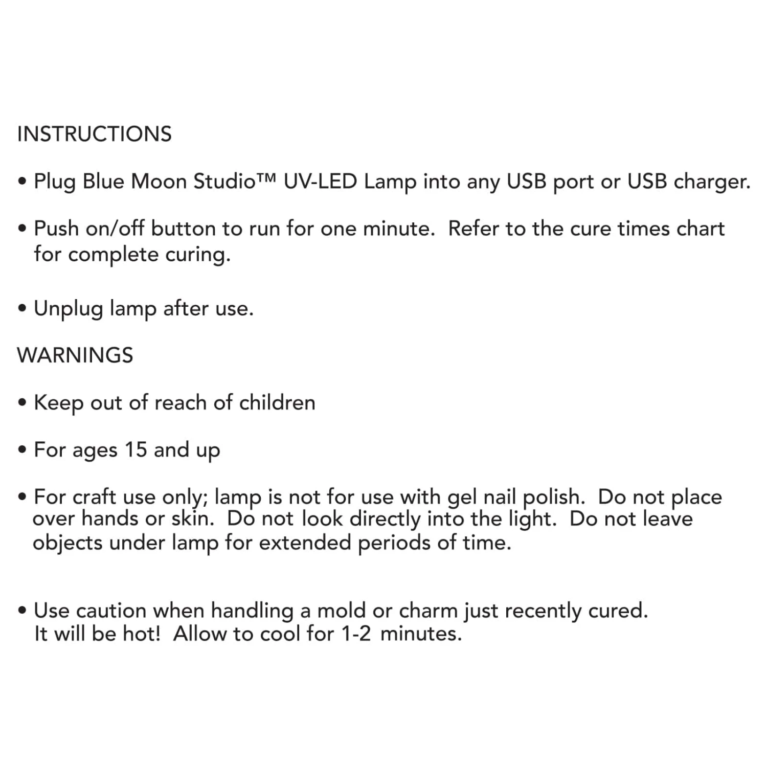 6 Pack: Blue Moon Studio™ UV Resin Craft Pink Curing USB Lamp 3 6 Pack: Blue Moon Studio™ UV Resin Craft Pink Curing USB Lamp - Image 3
