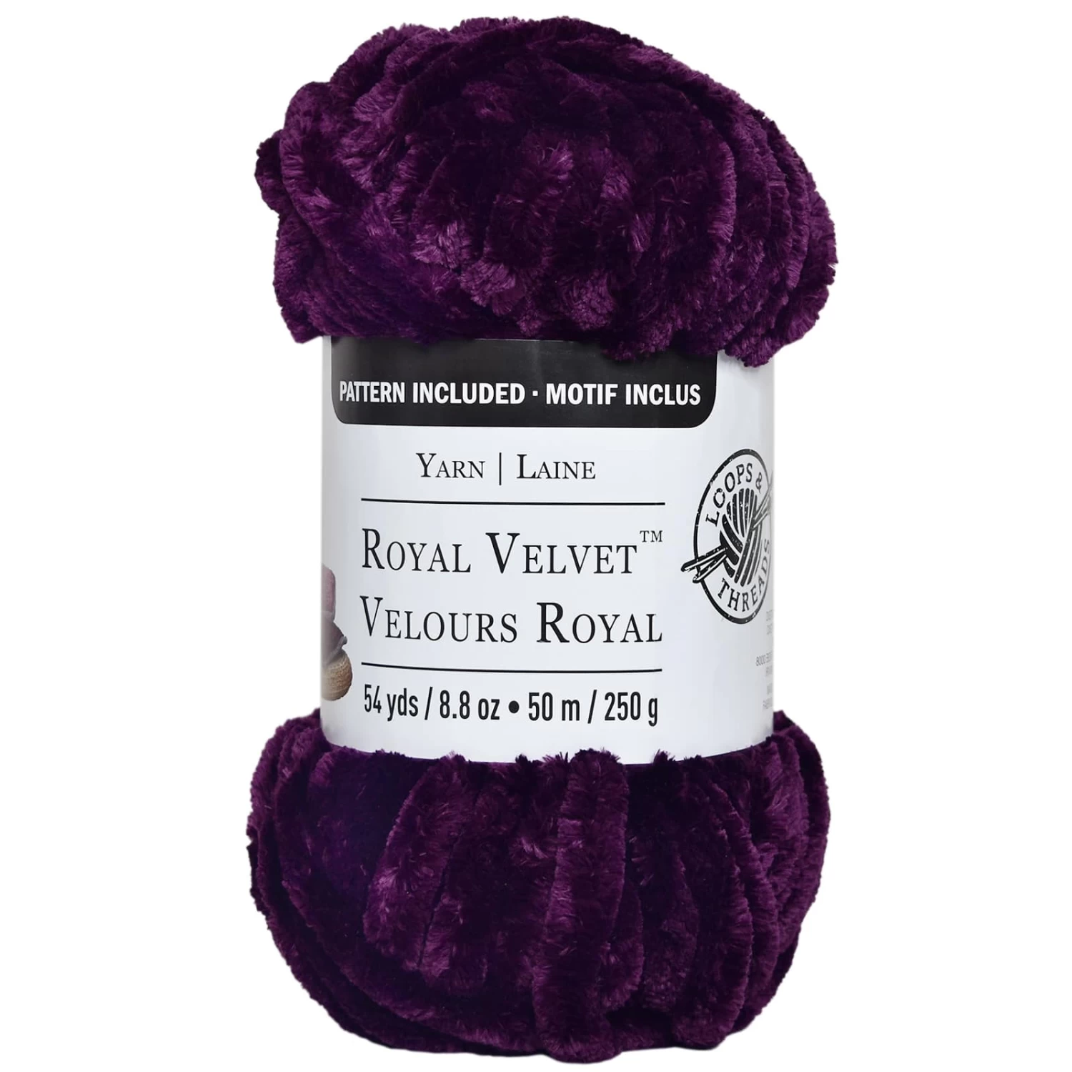 Royal Velvet™ Yarn By Loops & Threads® 7 Royal Velvet™ Yarn By Loops & Threads® - Image 7