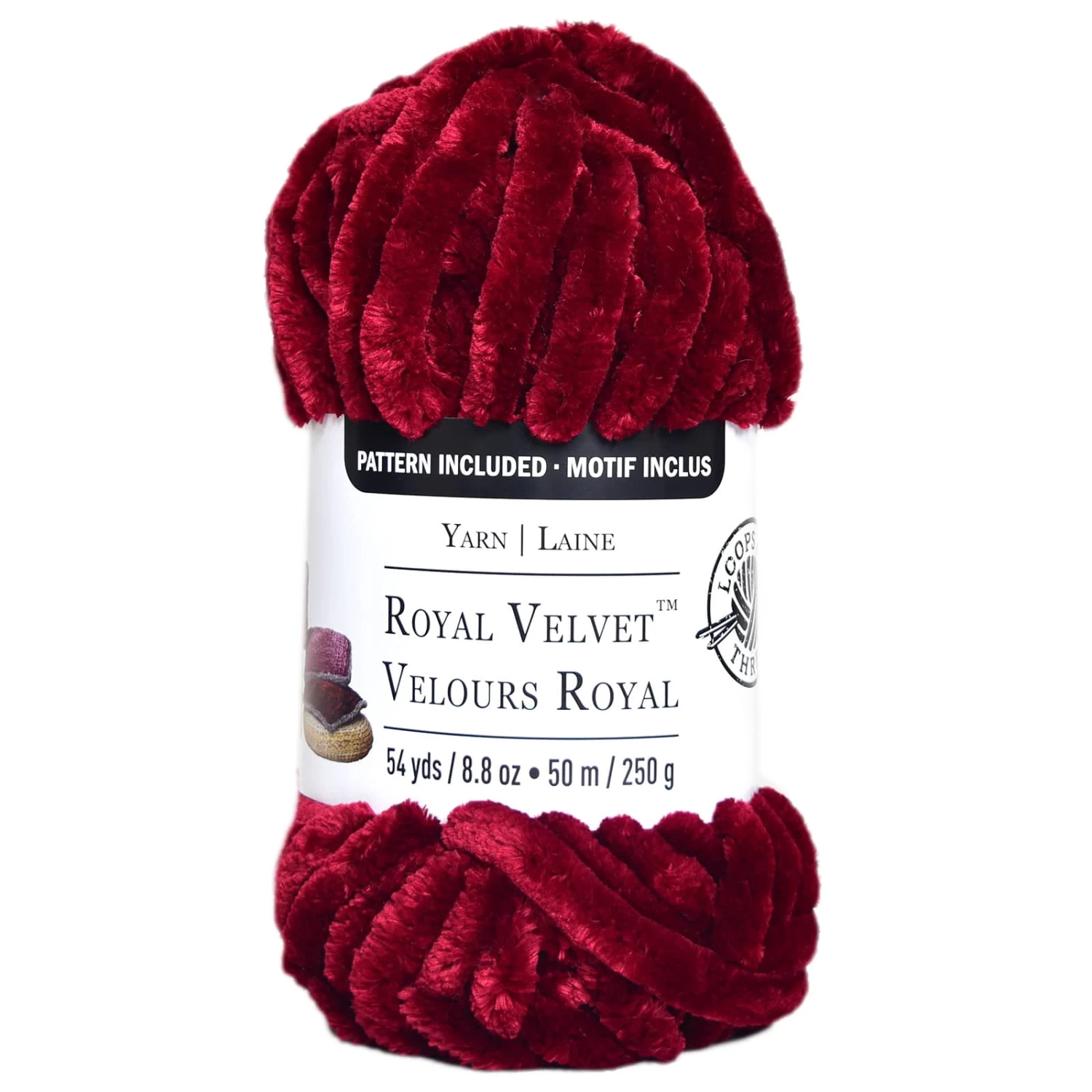 Royal Velvet™ Yarn By Loops & Threads® 1 Royal Velvet™ Yarn By Loops & Threads®