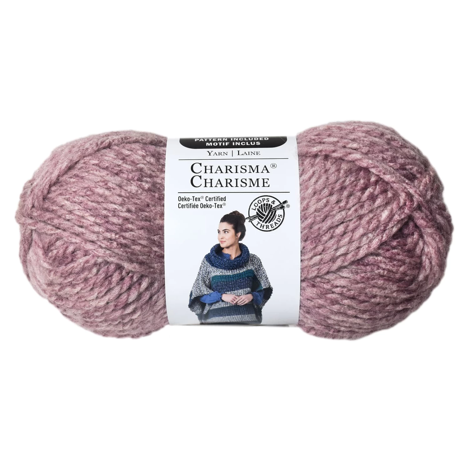15 Pack: Charisma™ Heather Yarn By Loops & Threads® 1 15 Pack: Charisma™ Heather Yarn By Loops & Threads®