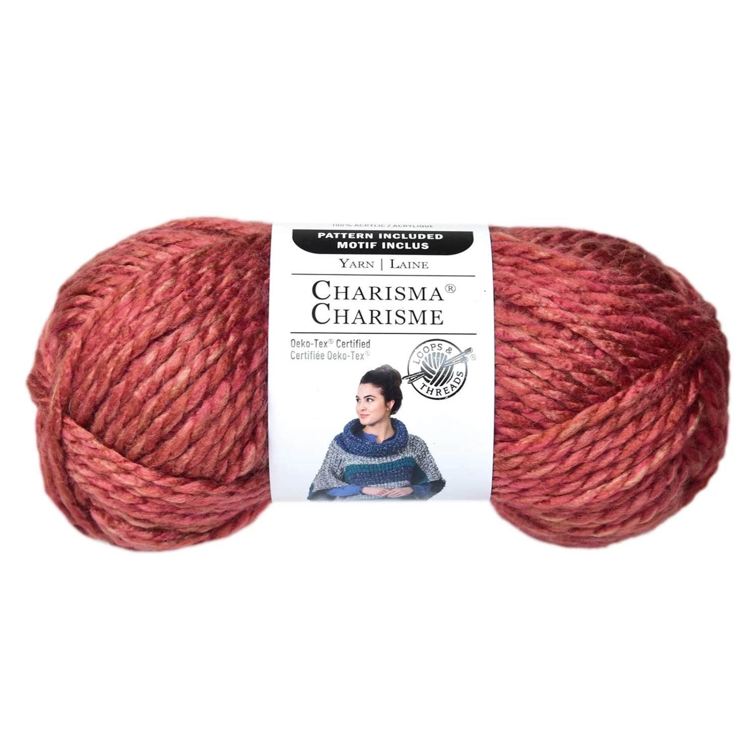 15 Pack: Charisma™ Heather Yarn By Loops & Threads® 4 15 Pack: Charisma™ Heather Yarn By Loops & Threads® - Image 4