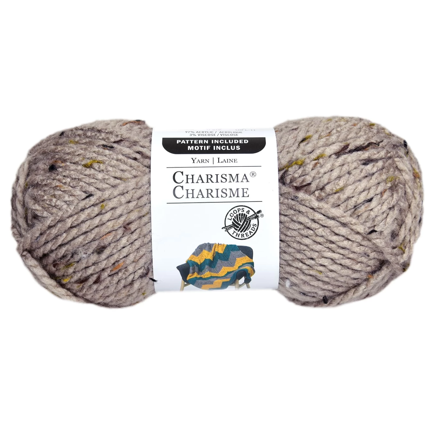 15 Pack: Charisma™ Tweed Yarn By Loops & Threads® 9 15 Pack: Charisma™ Tweed Yarn By Loops & Threads® - Image 9