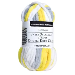 18 Pack: Sweet Snuggles™ Stripes Yarn By Loops & Threads® -Home Sale Store 10640113 1