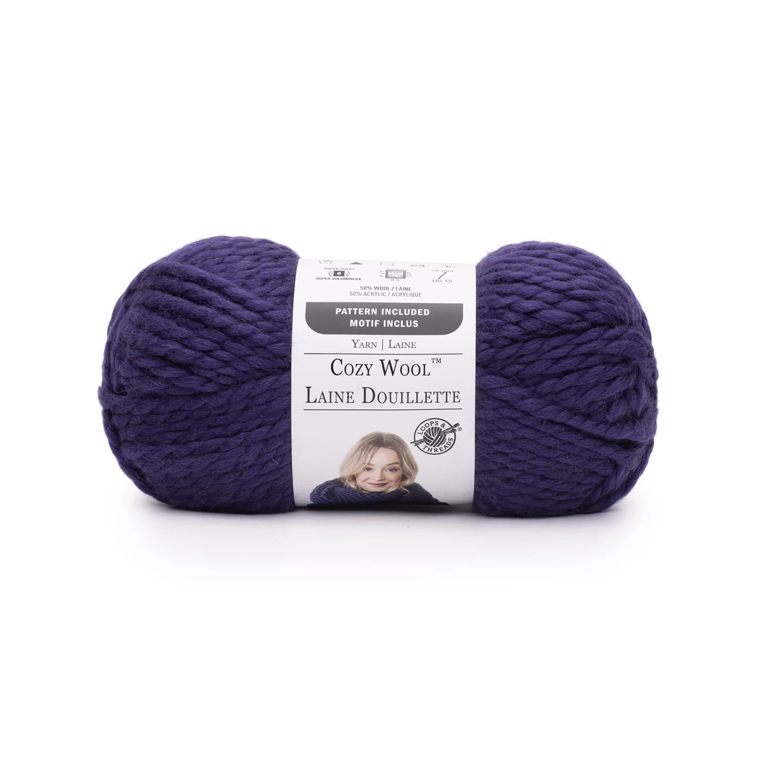 15 Pack: Cozy Wool™ Yarn By Loops & Threads® 3 15 Pack: Cozy Wool™ Yarn By Loops & Threads® - Image 3